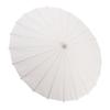 Kids Paper Parasol Bamboo and Paper Chinese Style Elegant White DIY Paper Umbrellas for Decoration