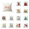 Christmas Themed Pillowcases Car Accessories Office Santa Claus Living Room Sofa Home Pillowcases