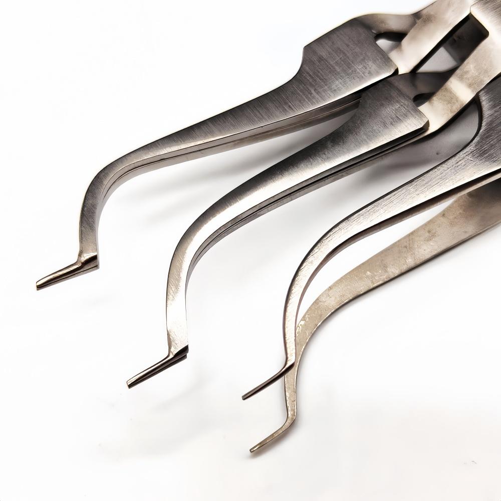 1 шт. Стоматологический ортодонтический пинцет для бондинга брекетов, пинцет для бондинга щечных трубок, держатель-плейсер, инструмент