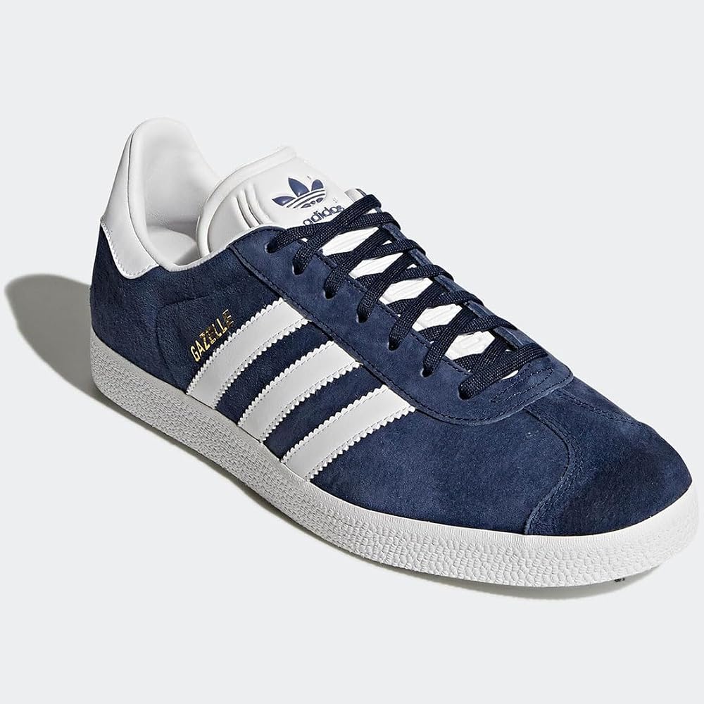 adidas Кроссовки Gazelle College Темно-синий Белый Золотой Металлик 24,0 см