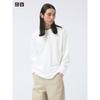 Uniqlo Футболка Airism Cotton Crewneck с длинным рукавом 