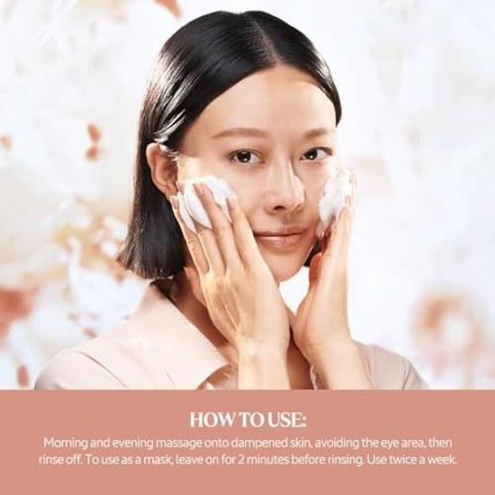 LOCCITANE Reine Blanche Пенка для умывания осветляющая 150 мл