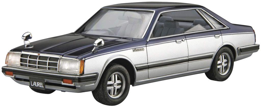 Aoshima Bunka Kyozaisha The Model Car Series SP Nissan HC31 Laurel 2000 Turbo Medalist 1982 Plastic Model 1/24