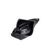 New top-layer cowhide shoulder bag with ostrich pattern, large capacity, versatile underarm bag, commuter crossbody bag
