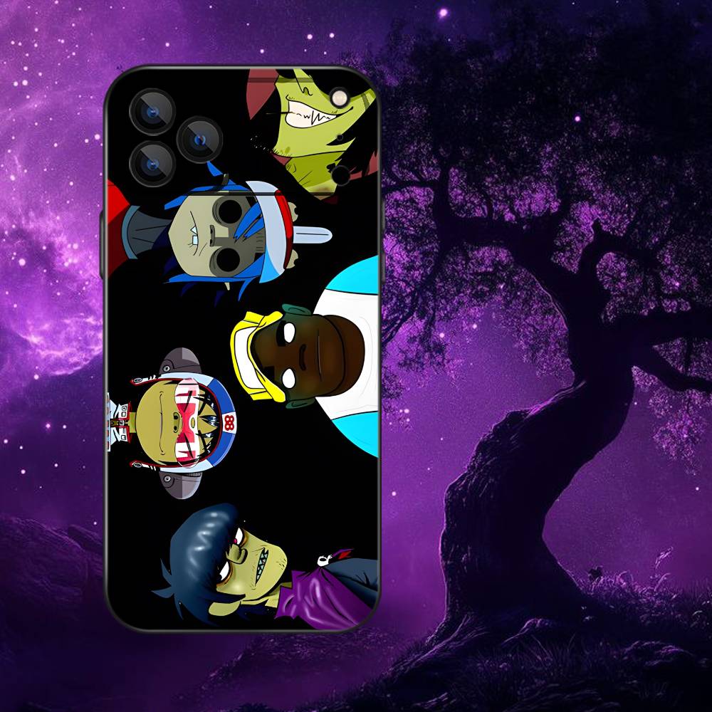 band G-Gorillaz Phone Case For iPhone 17,16,15,14,13,12,11,Pro,Max,Plus,E,Air,Mini Protective TPU Cover