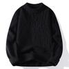 Men's  Fashion  Knitting  Pullover  Long Sleeves  Loose  Round Neck  Sweater