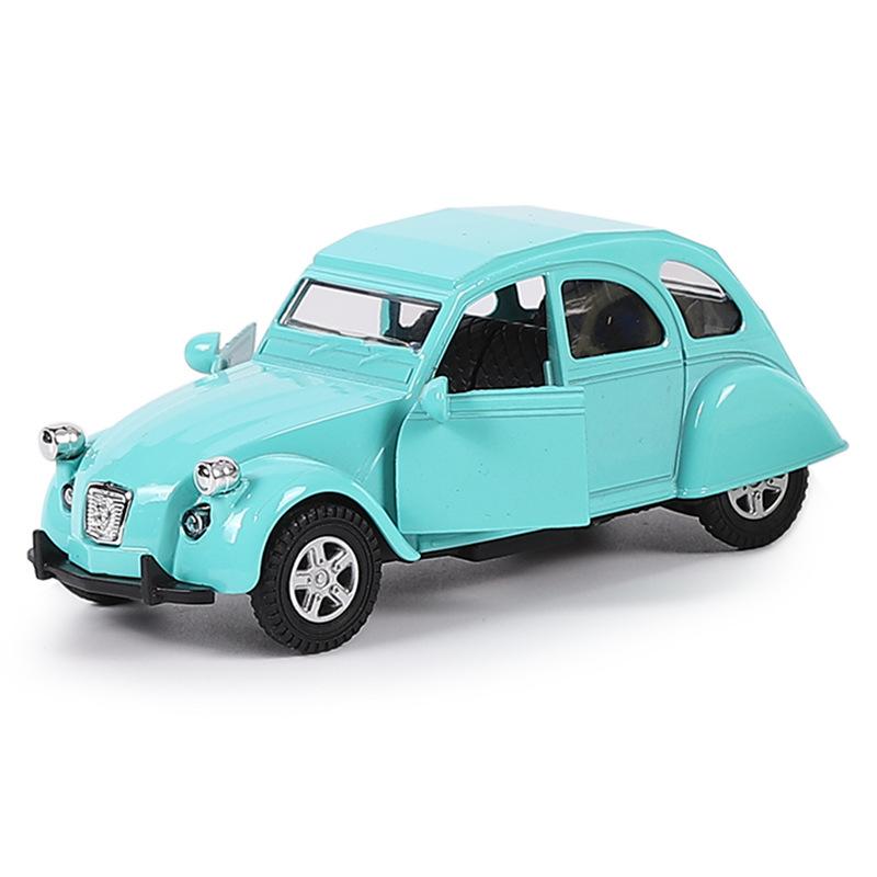 Модель классического автомобиля из сплава масштаба 1/32, инерционная, литая под давлением, детская игрушка, модель-симулятор транспортного средства, декор, коллекция игрушек для мальчиков, подарки