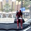 Автомобильные аксессуары Deadpool, подвесные аксессуары для зеркал заднего вида автомобиля,