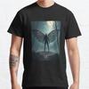Plus Size S-3XL Mothman Printed T-shirt Men's Tops Fashion Clothes Tees
