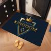 Kingdom LOGO Anime Room Mats Retro Multiple Choice Living Room Kitchen Rug Non-Slip Welcome Rug