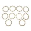 10Pcs Motorcycle Clutch Friction Plate Replacement for Suzuki GSR 750 GSXR 750 RF 900 TL 1000 GSF 1200 GSX 1200