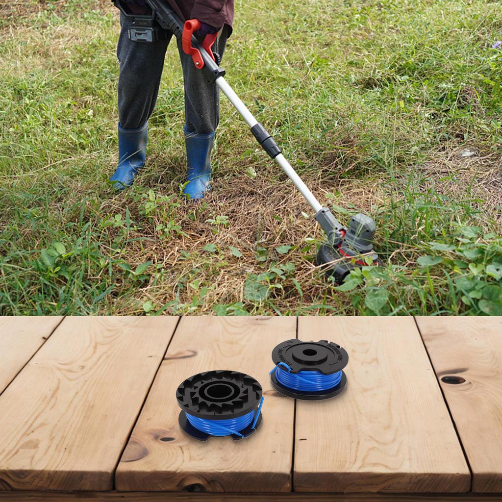 Для газонокосилки LAWNMASTER CLGT2410 CLGT2412 CLGT2425S01 Совместимая катушка и леска для триммера с 6-метровой леской 0,5 мм Запасные части