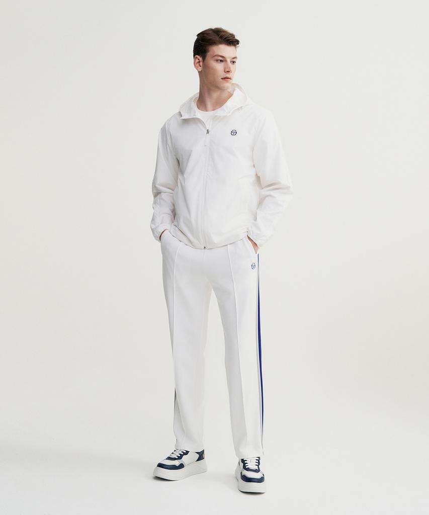 Мужская теплая толстовка с капюшоном Sergio Tacchini M Essential (белый)