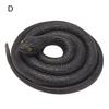 Realistic Fake Rubber Toy Snake Black Fake Snakes That Look Real Prank Stuff