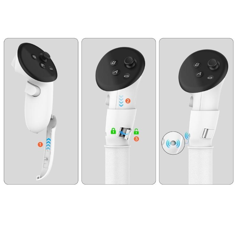 Удлинители для рук для 3S Game Handle, VR Controller, Рукоятки-удлинители, Многофункциональные насадки на стик