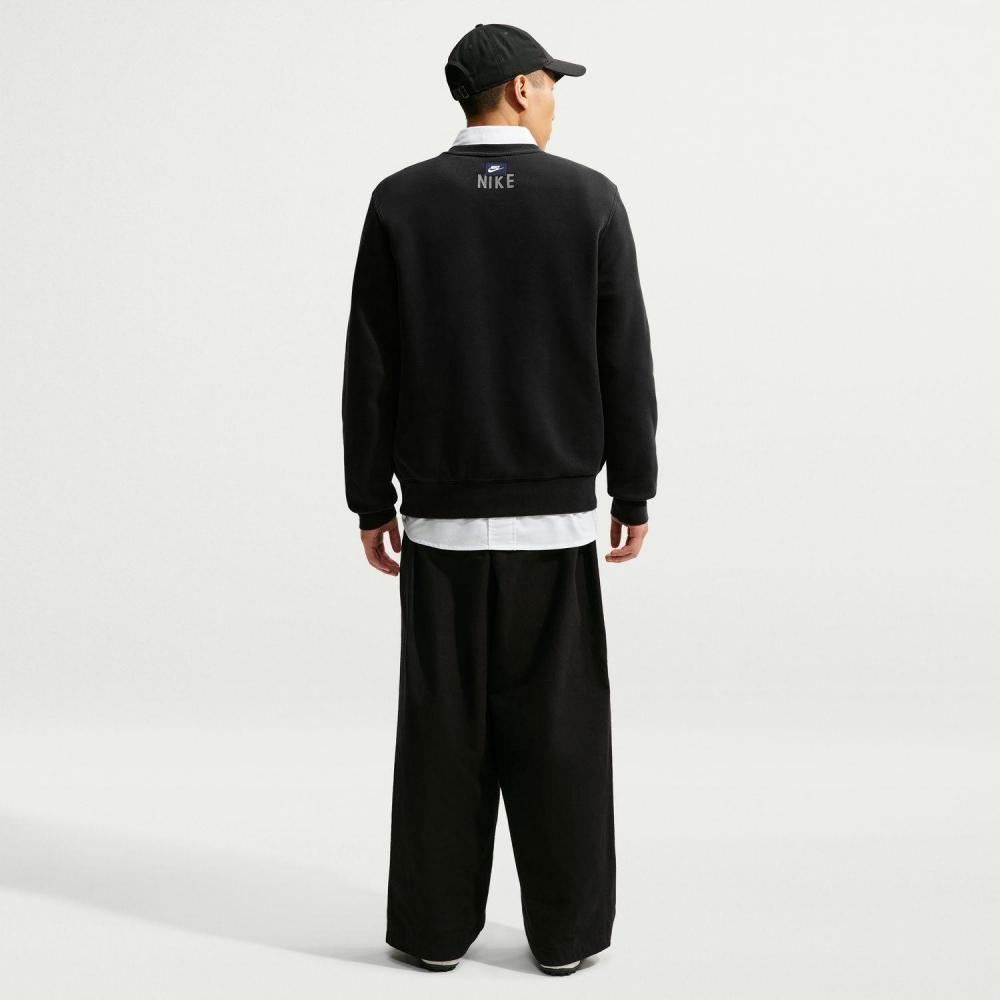 Nike Vintage Club Bb Grx Crewneck Sweatshirt 010black Iz4065