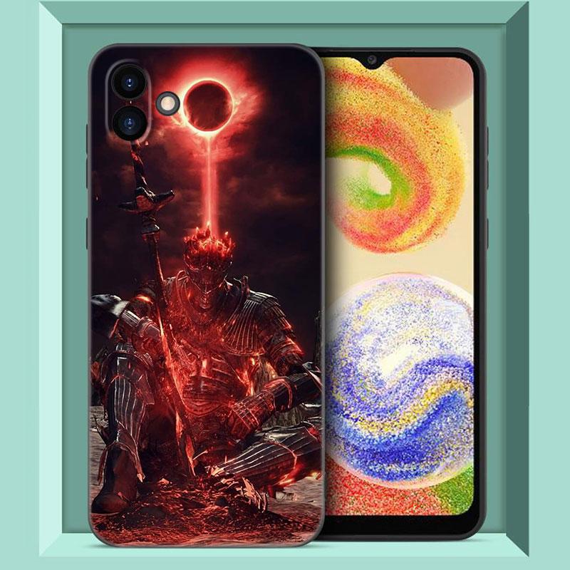 Игровой чехол для телефона Dark Souls из черного силикона для Samsung Galaxy A01 A03 Core A04 E A02 A05 A10 A20 A21 A30 A50 S A6 A8 Plus A7 2018