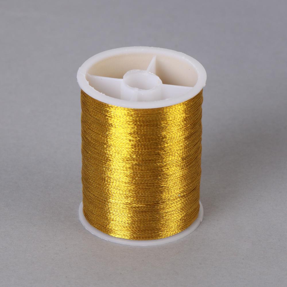 100 metres Hand Handmade DIY Sewing Machine Cross Stitch gold wire Embroidery Thread