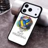 Я люблю Чехол для телефона с волейболом для iPhone 17 16 15 Pro Max Air 14 13 12 11 Plus Ударопрочный чехол