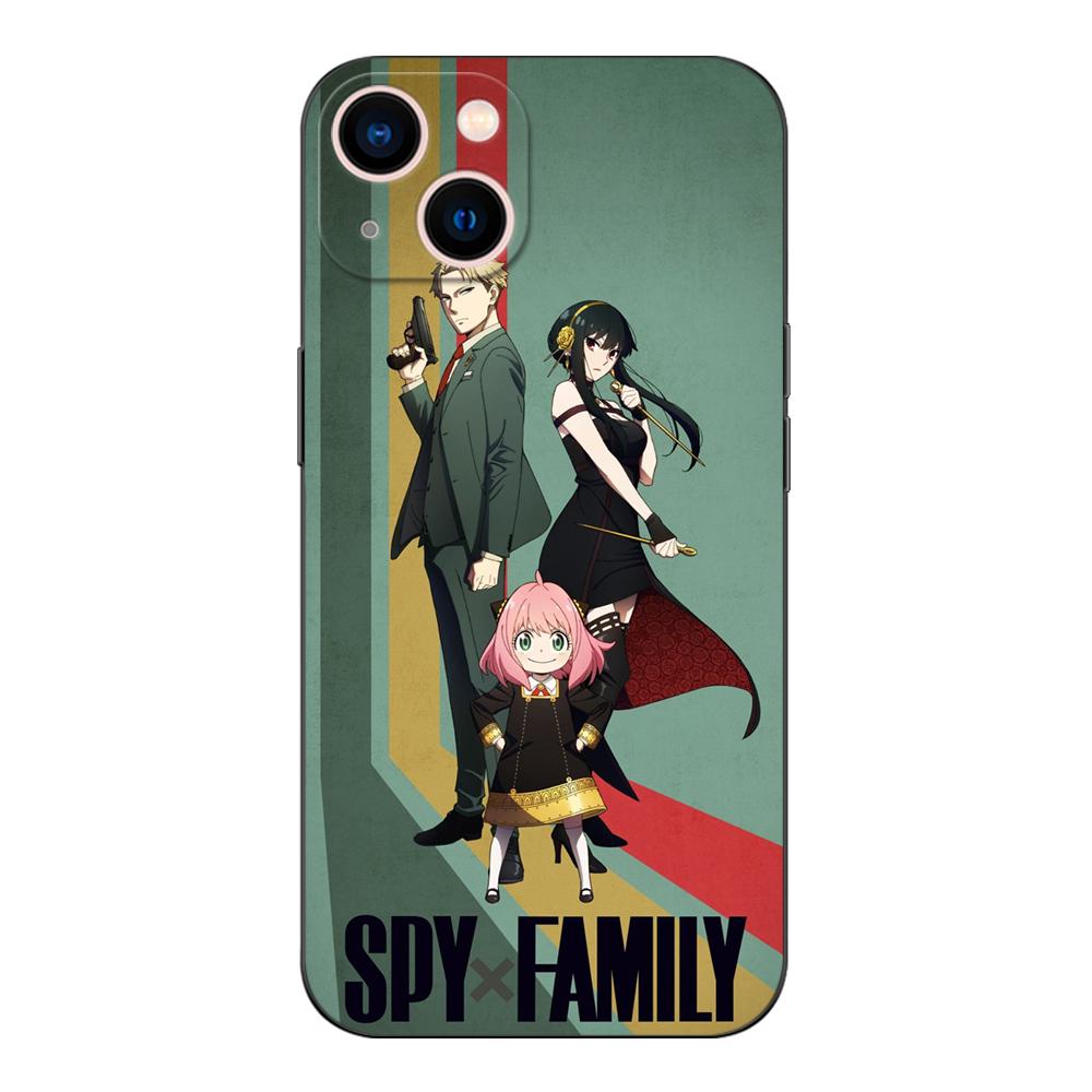 Черный чехол из ТПУ для Honor 8a Prime 8s 9 10X Lite 9A 9C 9X Premium Pro 9S Чехол spy x family-anya forger