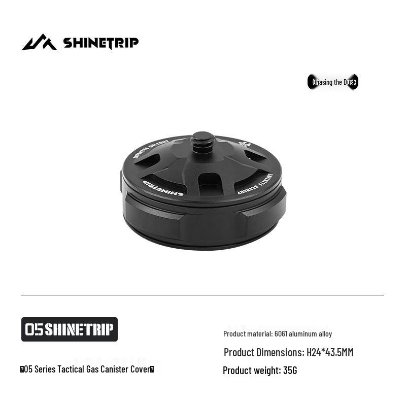 ShineTrip Alpine Gas Can Protector with Aluminum Alloy CNC Extensions
