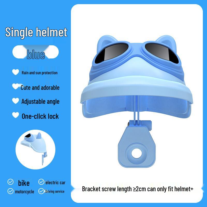 Противоударный Дождезащитный Держатель для Телефона для Электромобилей, Мотоциклов и Шлемов для Доставки с Солнцезащитным Козырьком и Поддержкой Навигации.