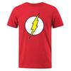 The BIG BANG Theory T Shirt The Lightning Print T-Shirt For Men Cotton Overd Clothing Casual Street Short Sleeved Funny Tees#Color