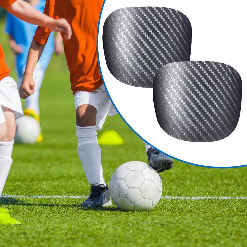 2Pcs Mini Soccer Shin Guards Leg Protection Comfortable Versatile Compact Protective