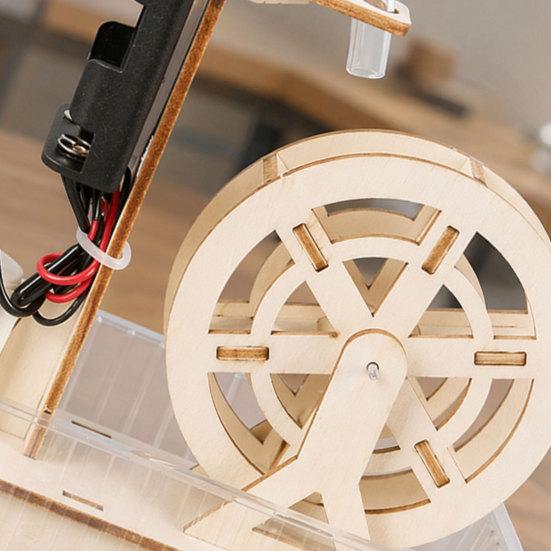 yangyizhi DIY Water Wheel Model, Handmade Craft, Building Educational STEM Toy, Physics Teaching Aid for Classroom
