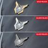 INTR1 3D Metal Car Side Fender Trunk Body Emblem Badge Sticker For Citroen C1 C2 C4 C5 C3 C4L C8 Berlingo Xsara Picasso Accessories