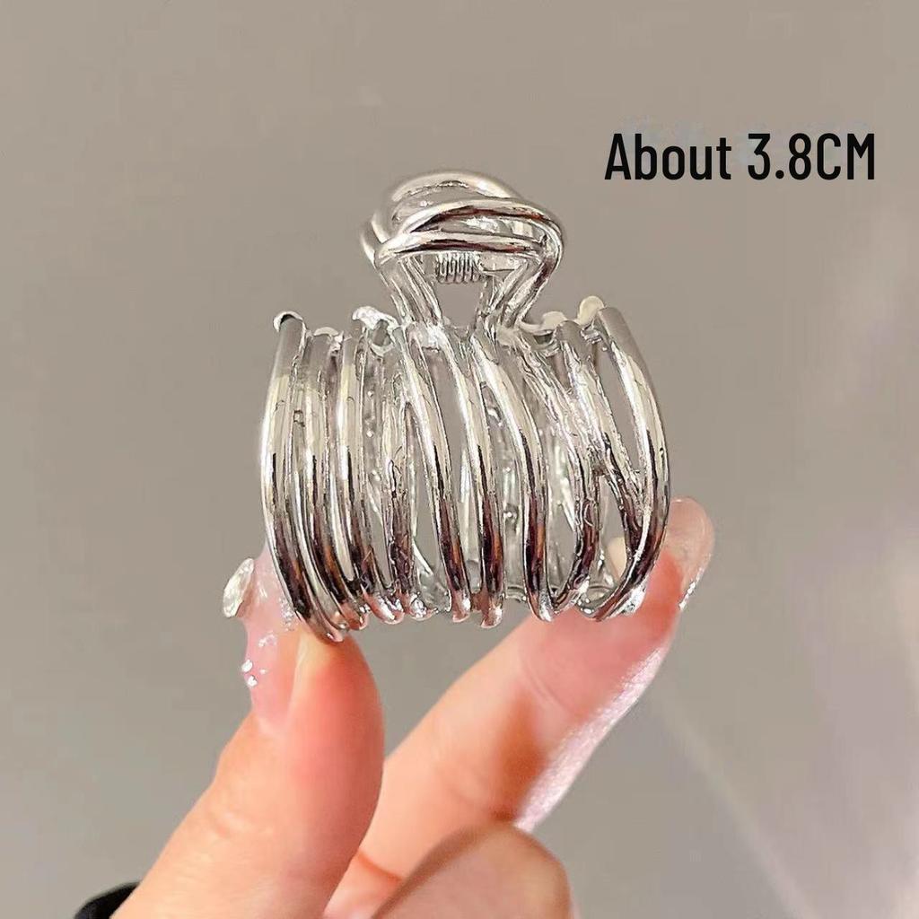 Элегантная заколка для высокого конского хвоста - металлическая шпилька для женских причесок