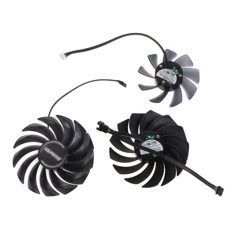3 Pieces 90mm PVA080E12R 4Pin Graphics Card Cooling Fan For Colorful iGame GeForce 3060 3070 3070 VGA