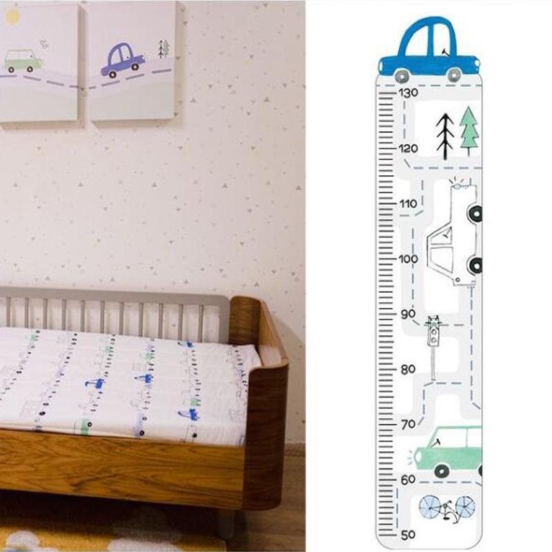 Wall Ruler Cartoon Waterproof Height Sticker For Kids Creative Baby Photo Prop Home Decoration
