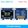 TZT 1,3-дюймовый OLED-модуль SPI/IIC I2C Связь белый/синий цвет 128X64 1,3-дюймовый OLED LCD LED Дисплейный модуль 1,3-дюймовый OLED-модуль