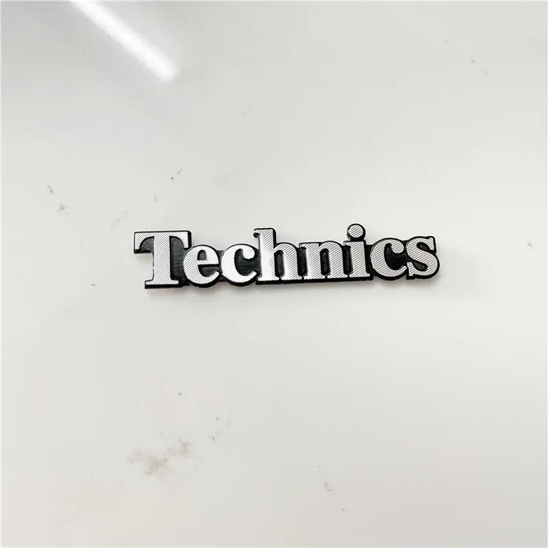 4X Техник Динамик 46x9мм алюминиевая наклейка стайлинг автомобиля technics значок эмблема динамика стерео Наклейка Автоаксессуары