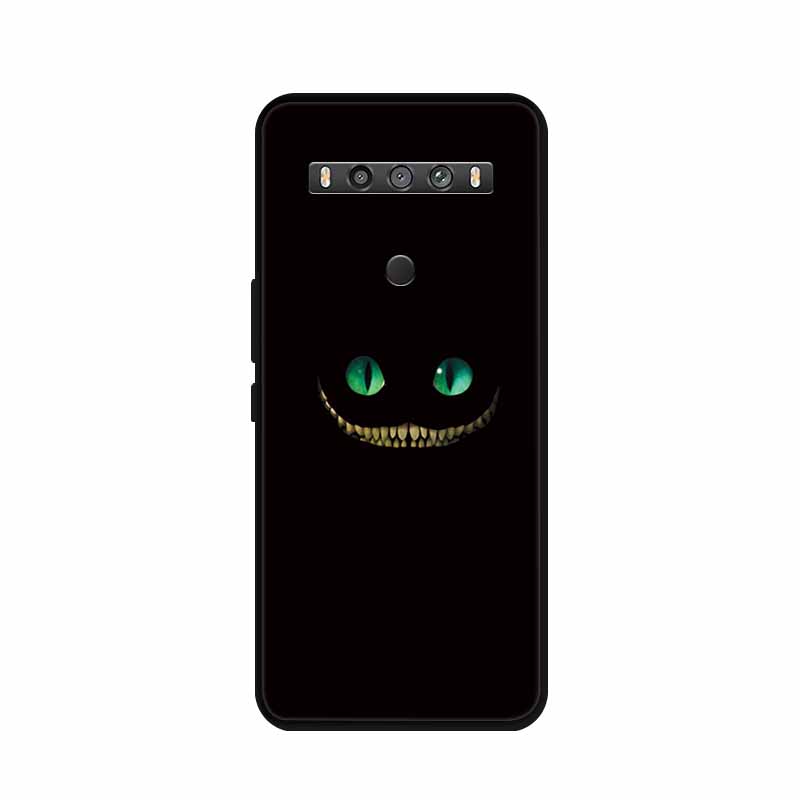 Для TCL 10 5G UW Чехол Животные Силикон ТПУ Мягкая Крышка Телефон Coque Для TCL 10 SE TCL10 5G UW Capa Ударопрочный Мультяшный Волк Funda