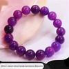 10MM 18 Beads Natural Purple Pink Gemstone Bracelet Genuine Stone Beaded Jewelry for Women Handmade Wristband Accessories Gift