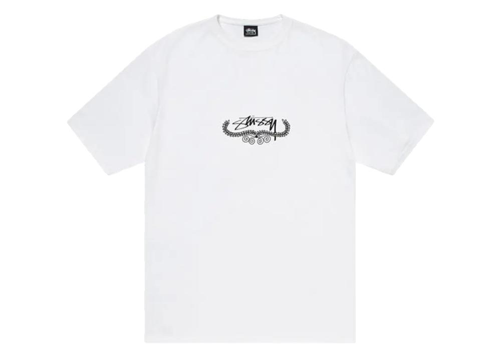 Stussy Wreath Tee 'White'