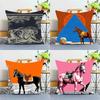 1 шт. Модная роскошная наволочка квадратная для спальни, дивана, для отдыха, удобная подушка, украшение для автомобиля, дома