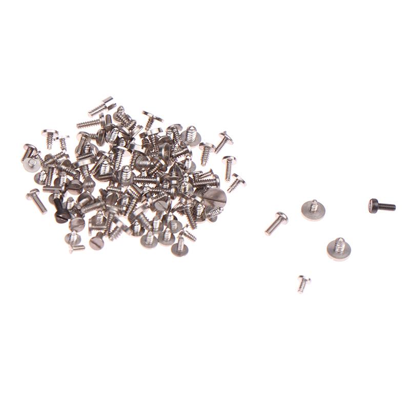 100 шт. Крошечные Прецизионные Смешанные Винты Разного Размера для Часов Инструменты для Ремонта Механизма Части для Часовщика