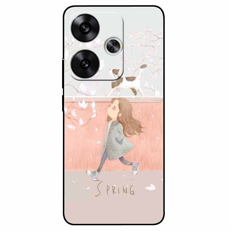 Чехлы для Xiaomi Poco F6 Мягкие силиконовые Защитные Модные ТПУ Задние крышки для телефона Для Xiaomi Poco F6 Pro/Redmi Turbo 3 ТПУ Чехлы