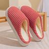 Cotton Slippers Autumn and Winter Outdoor Indoor Home Comfort Thick Sole Plush Warm Couple Shoes