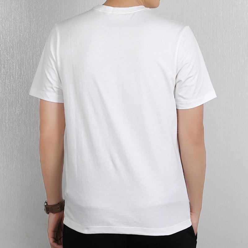 Nike Letter Print Crew Neck Short Sleeve T-Shirt And Sports Shorts Set Men Sets AR5007-100+DV9345-010