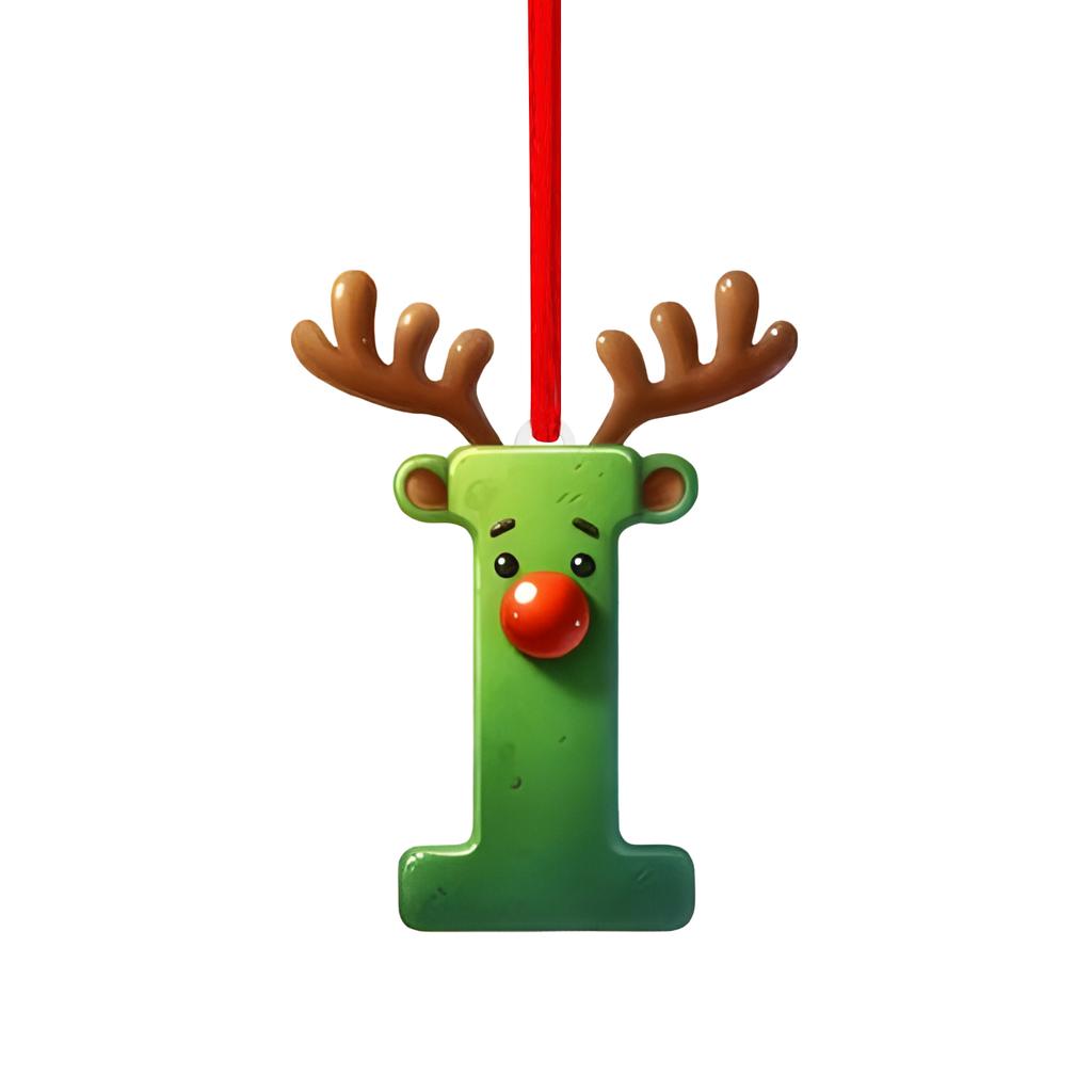 26 Letter,Christmas,Ornaments,Acrylic,1