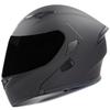 Electric vehicle helmet for men and women with Bluetooth, dual visors, winter helmet, motorcycle racing helmet, all-season full-face safety helmet