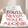 1pc Liverpool FC Blanket, Super Cozy Printed Home Blanket, All-Season Warmth