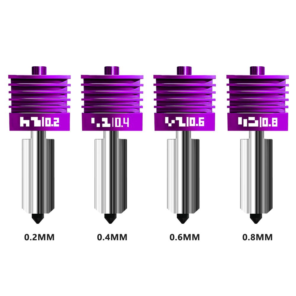 JUUPINE MPVD™ Hotend For Bambu Lab  P2s X2D H2d H2C A2L Print Head Anti-stick Nozzle For A1mini A1 Hotend P2S