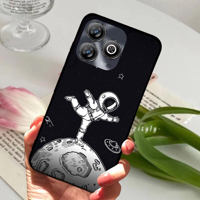 Для ZTE Blade V60 Smart 4G Чехол Крутой Волк Лев Роскошный Силиконовый Мягкий ТПУ Чехол для Телефона Для ZTE Blade A75 4G V60Smart Fundas Shell
