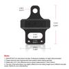CNC Billet 3 Port Boost Controller Solenoid Bracket Black Anodized Mount for MAC AEM Unbranded Valve Bolt-On Hardware Kit