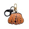 Polka Dot Pumpkin Original Handmade Leather Car Key Bag Pendant Niche Tide Gift Custom Key Chain